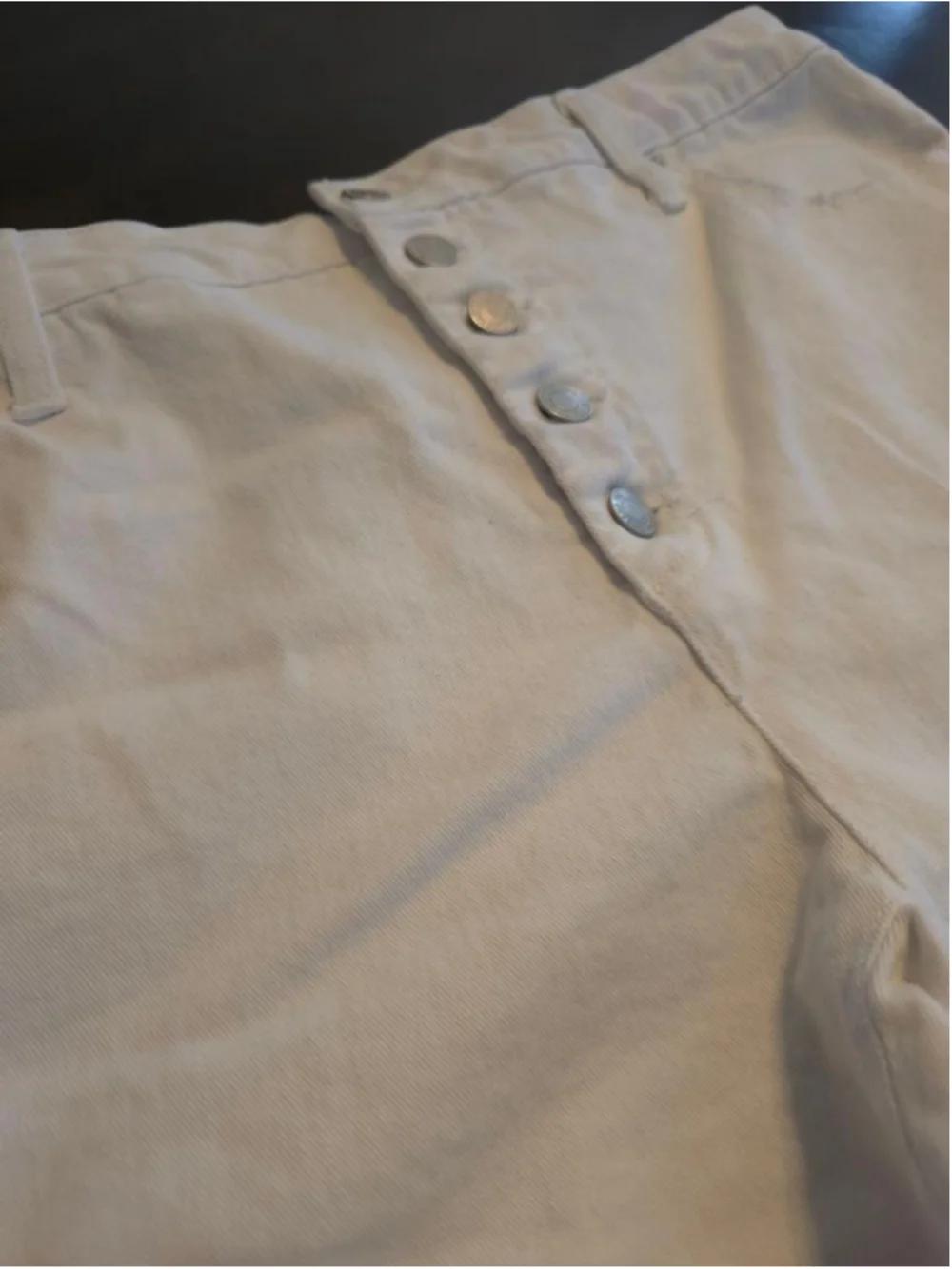 Women's Plus Size White Button Fly Jean Shorts Plus Size 20 Summer Vibes